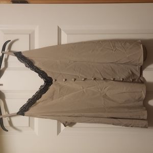 Torrid Beige Spaghetti Strap Top